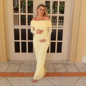 Bardot Off Shoulder Maxi Dress